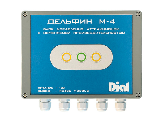 Блок управления Дельфин-М4 Dial с частотным регулированием до 11 кВт (УВА.ДМ411)