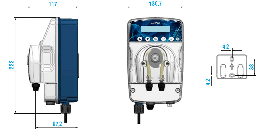 Опора крепления насоса Etatron eMypool, eONE (DSA0001401)