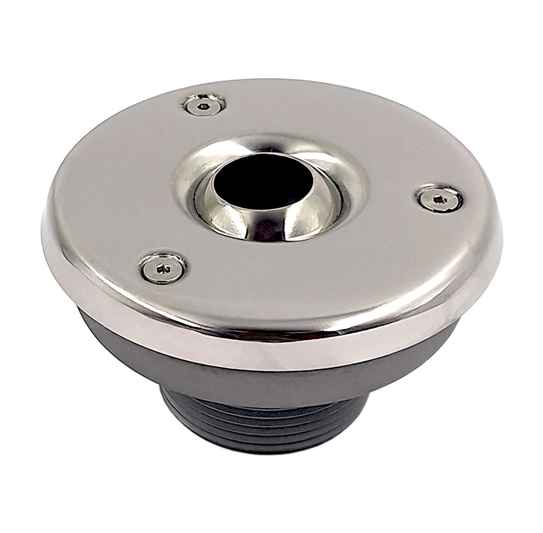 Форсунка стеновая 3 м3/час Xenozone, НР 1.5" (плёнка), AISI-304 (ФП.091.6)