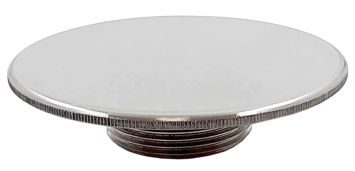 Заглушка форсунки подключения пылесоса плоская Xenozone, НР 1.5", AISI-304 (ФП.001.0)