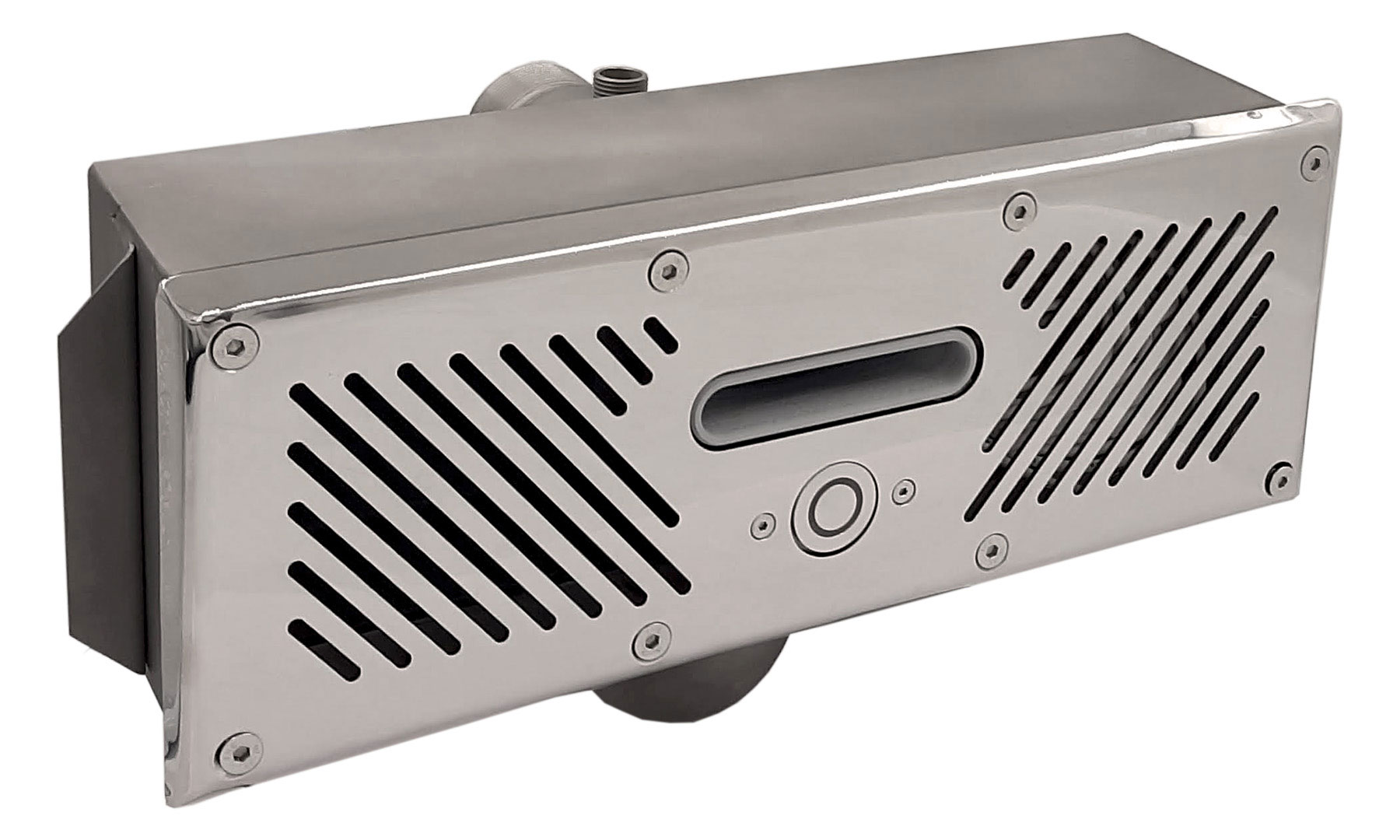 Узкий противоток 50 м3/час Xenozone с одним соплом и пьезокнопкой, AISI-304 (ПТУ.50.1)