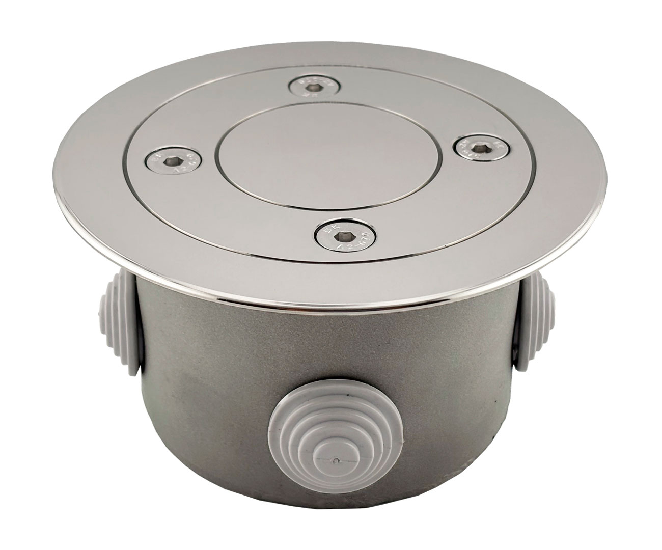 Распаечный короб с круглой лицевой панелью Xenozone, AISI-304 (РК.02.1)