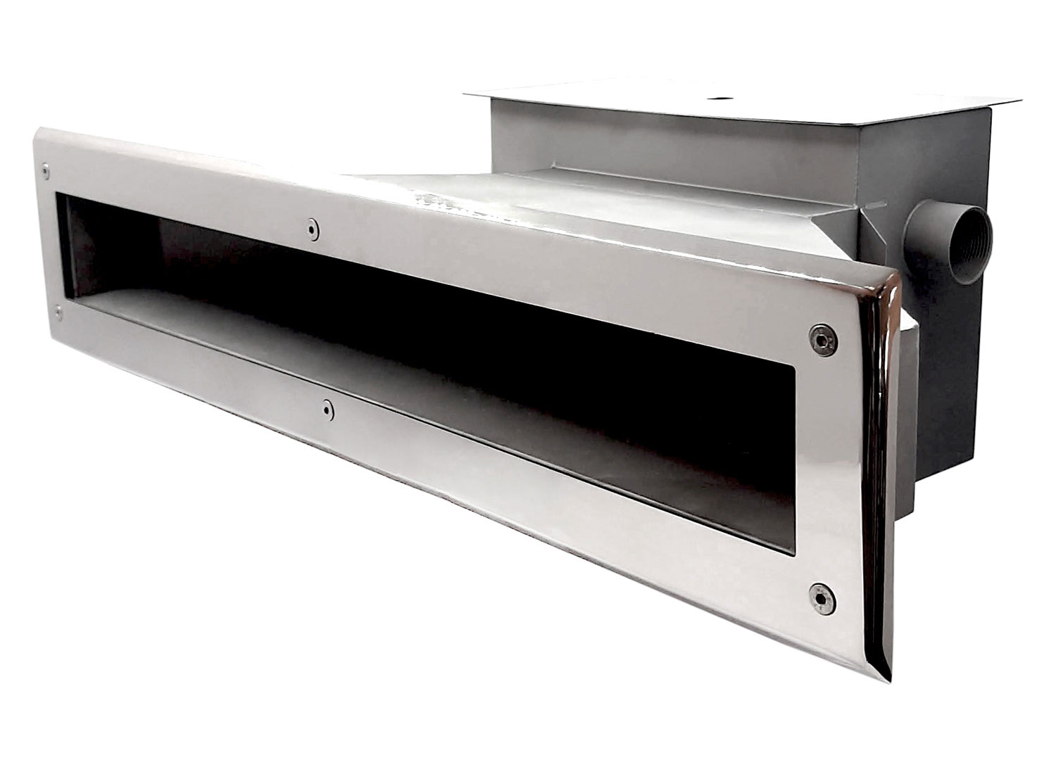 Скиммер с широкой горловиной 2" Xenozone с клапаном автодолива (композит), AISI-316 (СК.15.8.1/1)