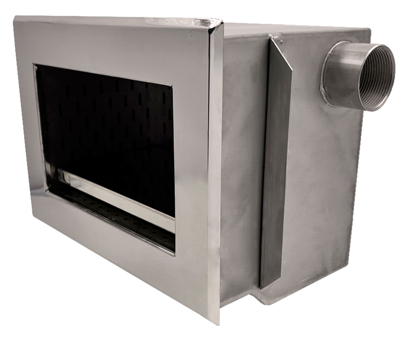 Скиммер стандартный 2" Xenozone с выдвижной корзиной (плёнка), AISI-304 (СК.50.0)