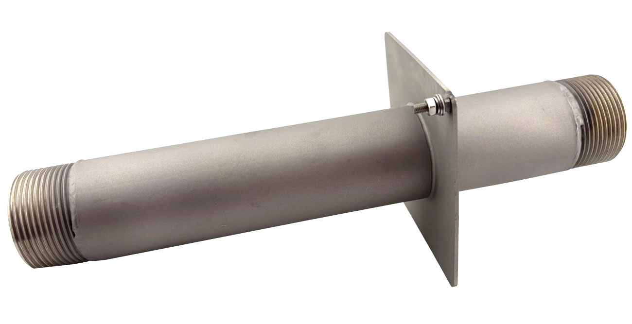 Стеновой проход Xenozone, НР 1.5", L 300 мм (плитка), AISI-304 (СП.31.1)