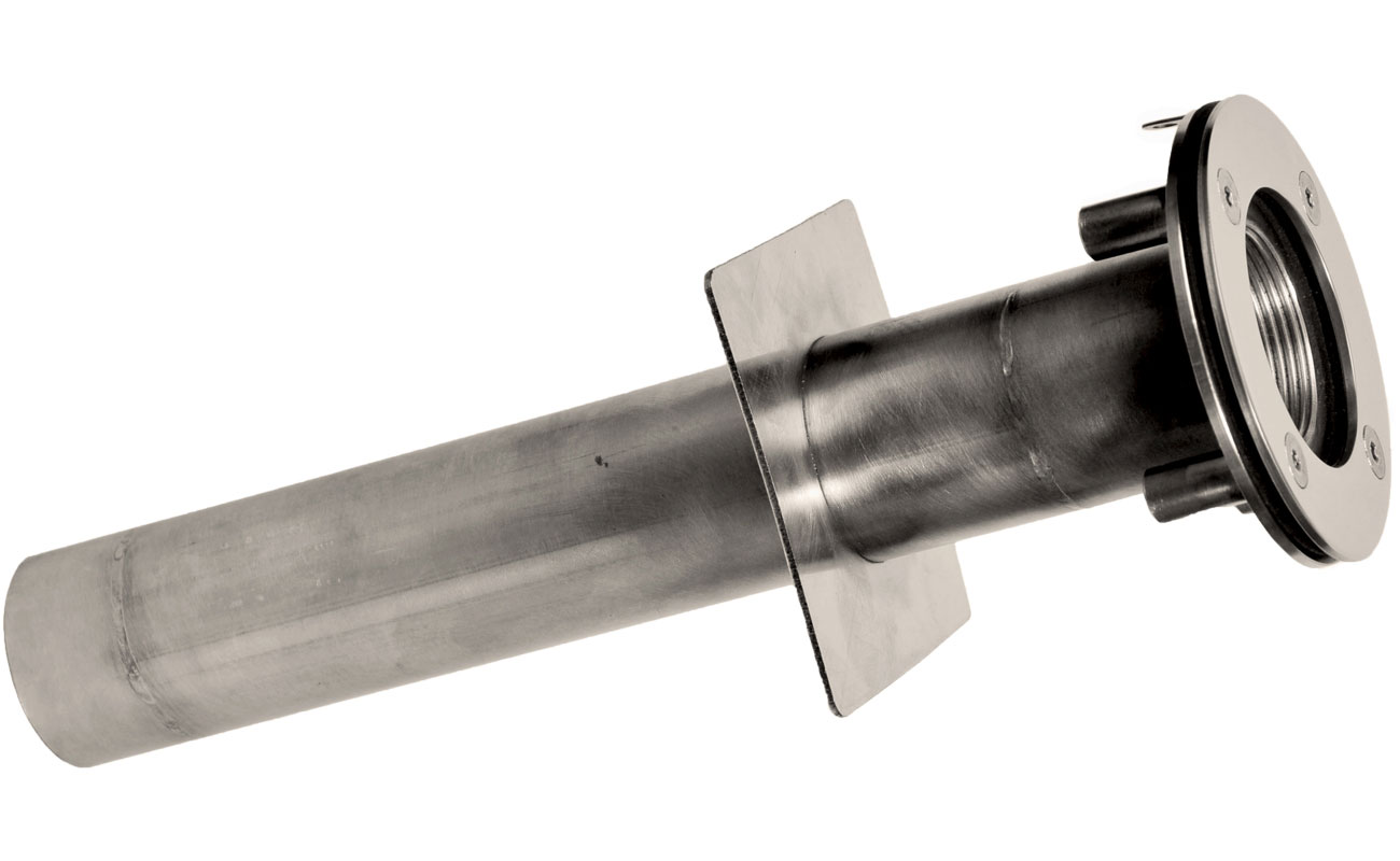 Стеновой проход Xenozone, ВР 1.5", L 300 мм (плёнка), AISI-304 (СП.31.2.2)