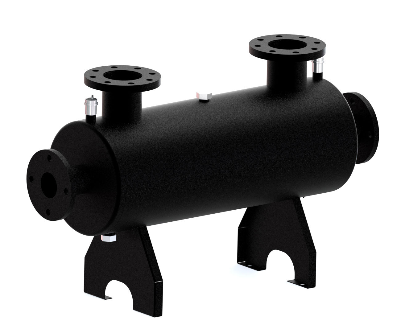 Теплообменник вертикальный 200 кВт Xenozone, d80, AISI-304 (ТО.200)