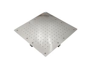 Плато аэромассажное Аква-Техника квадратное 400x400 (плитка), AISI-304 (АТ 02.09)