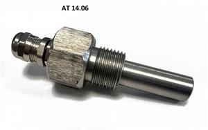Гильза для датчика температуры Аква-Техника НР 1.5", AISI-304 (АТ 14.06)