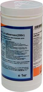 Chemoform Аквабланк активный кислород в таблетках 200гр, 1кг (0592001)