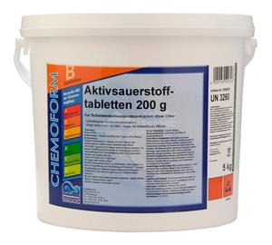 Chemoform Аквабланк активный кислород в таблетках 200гр, 5кг (0592005)