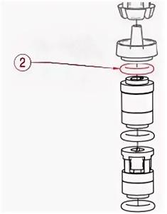 Насадка ниппеля 4х6 головки насоса Etatron, PVDF (DUG0000101)