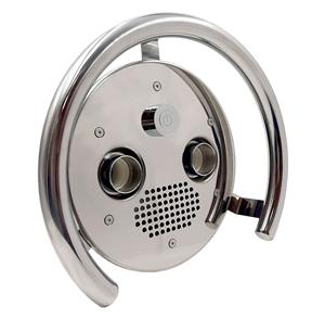 Противоток 75 м3/час Xenozone с двумя соплами и пневмокнопкой, AISI-304 (ПТ.75.0)