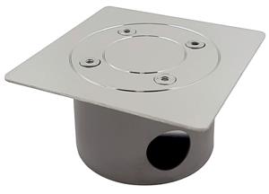 Распаечный короб с квадратной лицевой панелью Xenozone, AISI-304 (РК.02.2)