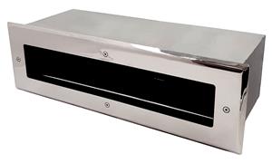 Скиммер узкий 2" Xenozone (плёнка), AISI-304 (СК.40.0)