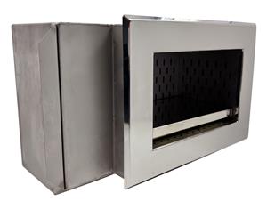 Скиммер стандартный 2" Xenozone с выдвижной корзиной и камерой долива (плёнка), AISI-304 (СК.51.0)