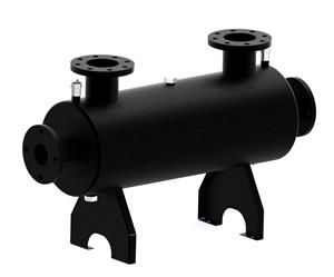 Теплообменник вертикальный 200 кВт Xenozone, d80, AISI-304 (ТО.200)