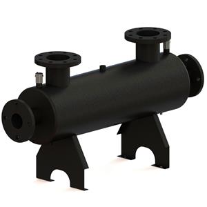 Теплообменник вертикальный 300 кВт Xenozone, d80, AISI-304 (ТО.300)