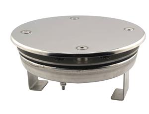 Водозабор круглый антивихревой 12 м3/час Xenozone, ВР 2" д.165 (плитка), AISI-304 (ВЗ.620.1)