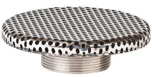 Водозабор круглый сетчатый 5 м3/час Xenozone, НР 1.5" д.85 (плитка), AISI-304 (ВЗ.815.0)